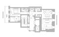 2-КОМН. КВАРТИРА С ОТДЕЛКОЙ 108 М² НА 2 ЭТАЖЕ