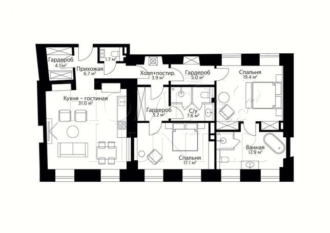 Планировка 1