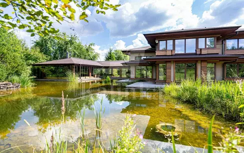 2-этажный коттедж 1 377 м² с отделкой