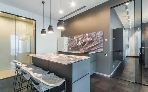 4-КОМН. АПАРТАМЕНТЫ С ОТДЕЛКОЙ 175.2 М² НА 40 ЭТАЖЕ