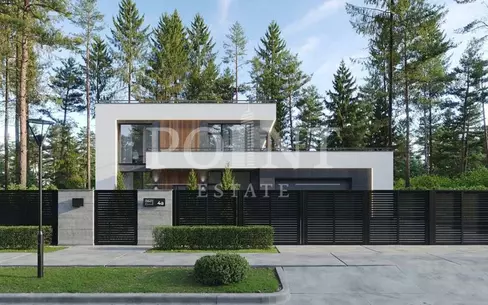 2-этажный коттедж 549 м² без отделки