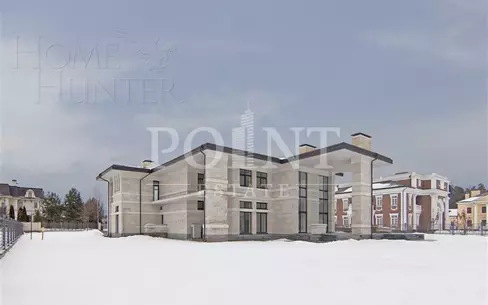 2-этажный коттедж 949 м² без отделки