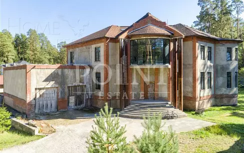 2-этажный коттедж 950 м² без отделки