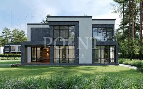 2-этажный коттедж 520 м² без отделки