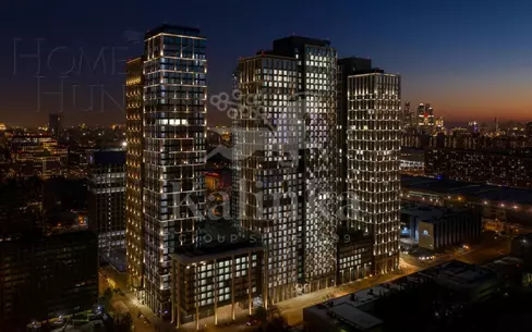 5-КОМН. ПЕНТХАУС БЕЗ ОТДЕЛКИ 187.2 М² НА 37 ЭТАЖЕ