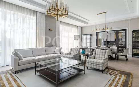 2-этажный коттедж 863 м² с отделкой