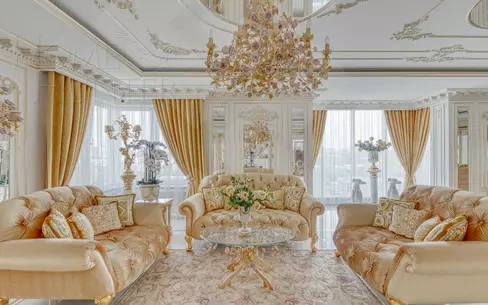 2-УРОВНЕВАЯ КВАРТИРА С ОТДЕЛКОЙ 721 М² НА 15 ЭТАЖЕ