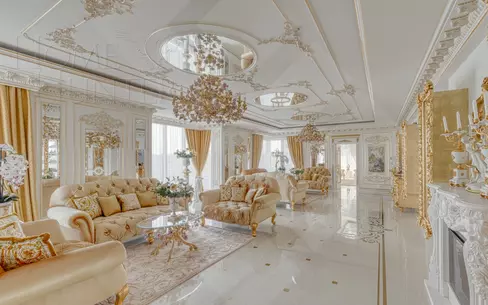 2-УРОВНЕВАЯ КВАРТИРА С ОТДЕЛКОЙ 721 М² НА 15 ЭТАЖЕ