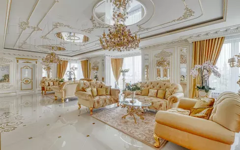 2-УРОВНЕВАЯ КВАРТИРА С ОТДЕЛКОЙ 721 М² НА 15 ЭТАЖЕ
