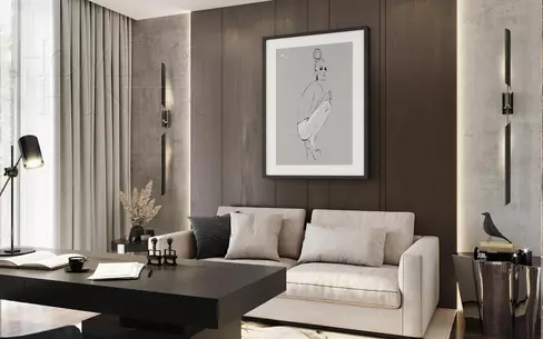 2-этажный коттедж 780 м² с отделкой