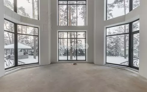 3-этажный коттедж 1 074 м² без отделки