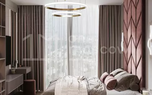 2-КОМН. АПАРТАМЕНТЫ С ОТДЕЛКОЙ 86 М² НА 59 ЭТАЖЕ