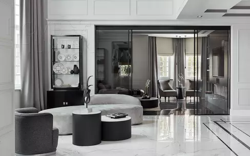 3-этажный коттедж 670 м² с отделкой