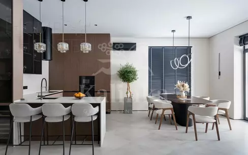 2-этажный коттедж 300 м² с отделкой