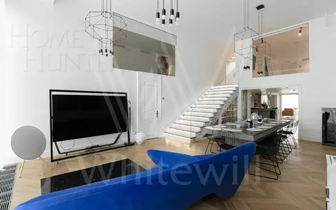 2-УРОВНЕВАЯ КВАРТИРА С ОТДЕЛКОЙ 380 М² НА 4 ЭТАЖЕ