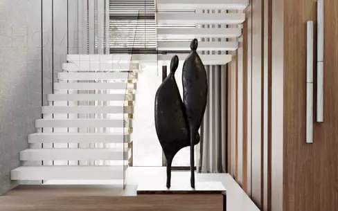 2-этажный коттедж 1 133 м² без отделки