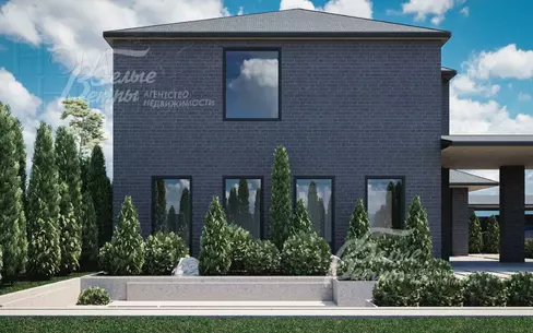 2-этажный коттедж 316 м² без отделки