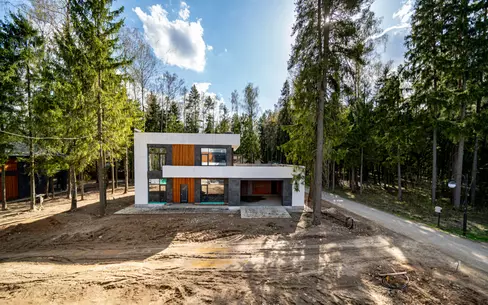 2-этажный коттедж 549 м² без отделки