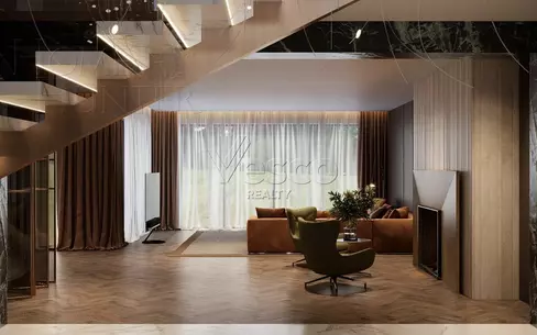 2-этажный коттедж 1 596 м² без отделки