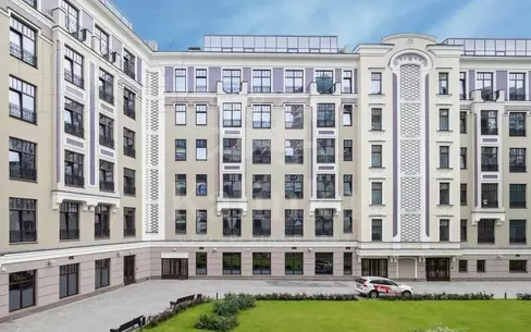 2-КОМН. АПАРТАМЕНТЫ БЕЗ ОТДЕЛКИ 68.5 М² НА 5 ЭТАЖЕ