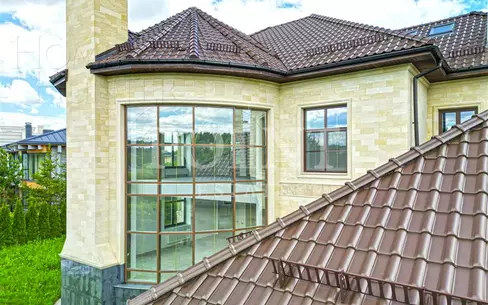 3-этажный коттедж 680 м² без отделки