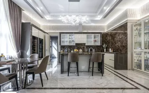 3-этажный коттедж 1 206 м² с отделкой