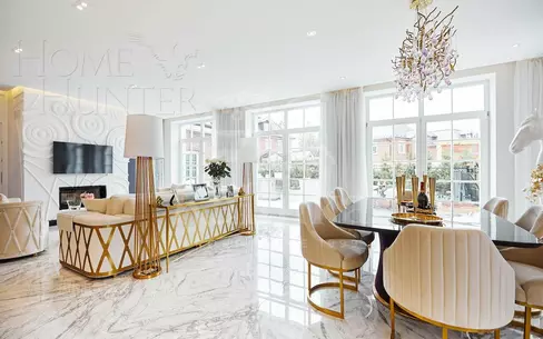 3-этажный коттедж 550 м² с отделкой