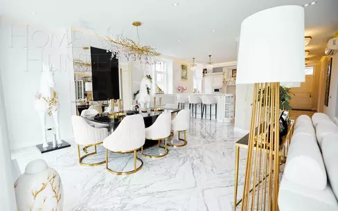 3-этажный коттедж 550 м² с отделкой