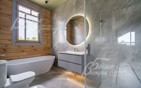 2-этажный коттедж 413.7 м² с отделкой