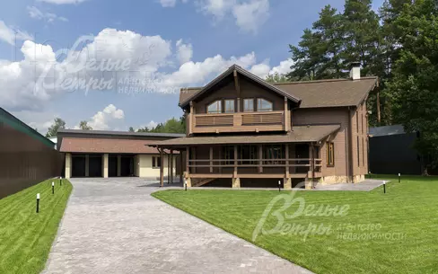 2-этажный коттедж 413.7 м² с отделкой