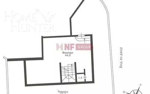 3-УРОВНЕВЫЙ ПЕНТХАУС С ОТДЕЛКОЙ 363 М² НА 9 ЭТАЖЕ