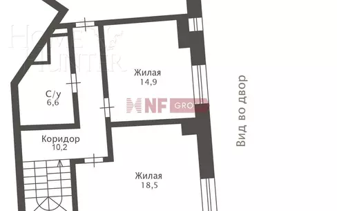 3-УРОВНЕВЫЙ ПЕНТХАУС С ОТДЕЛКОЙ 363 М² НА 9 ЭТАЖЕ
