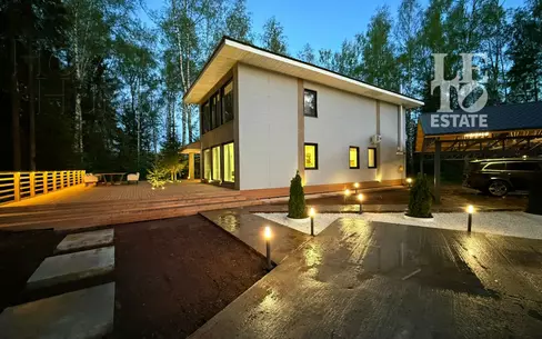 2-этажный коттедж 257 м² с отделкой