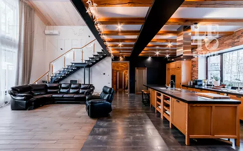 2-этажный коттедж 302 м² с отделкой