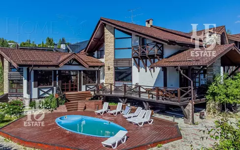 2-этажный коттедж 730 м² с отделкой