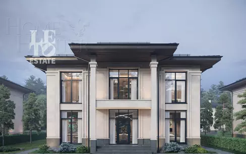 2-этажный коттедж 307 м² без отделки