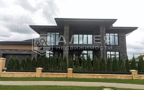 2-этажный коттедж 460 м² без отделки