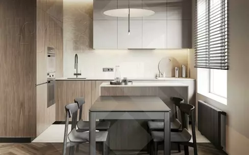 1-КОМН. КВАРТИРА С ОТДЕЛКОЙ 38 М² НА 3 ЭТАЖЕ
