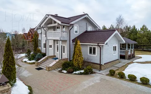 2-этажный коттедж 392 м² с отделкой