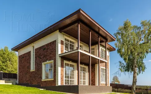 2-этажный коттедж 240 м² без отделки
