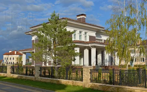2-этажный коттедж 400 м² с отделкой