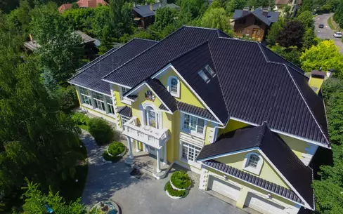 2-этажный коттедж 800 м² с отделкой