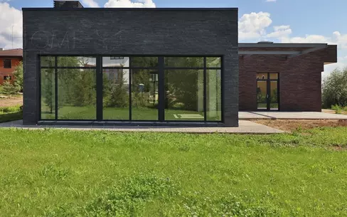 1-этажный коттедж 250 м² без отделки