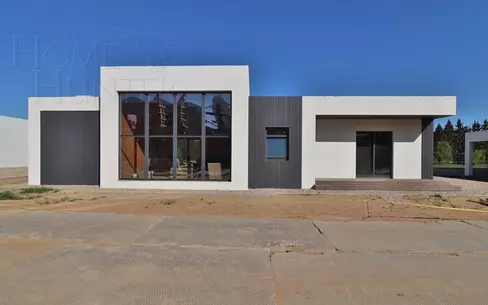1-этажный коттедж 190 м² без отделки