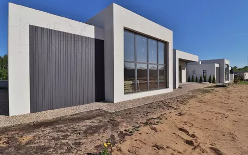 1-этажный коттедж 190 м² без отделки