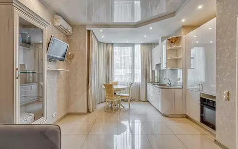 1-КОМН. КВАРТИРА С ОТДЕЛКОЙ 50 М² НА 2 ЭТАЖЕ