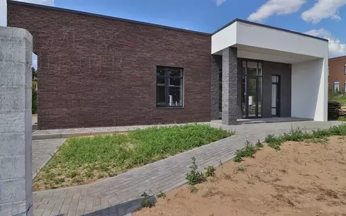 1-этажный коттедж 250 м² без отделки