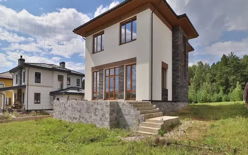 2-этажный коттедж 225 м² без отделки