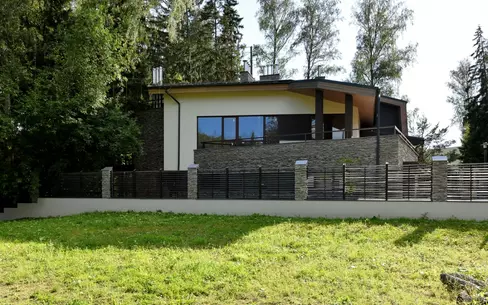 2-этажный коттедж 750 м² без отделки