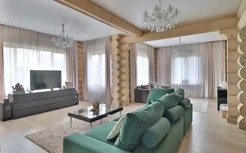 2-этажный коттедж 380 м² с отделкой